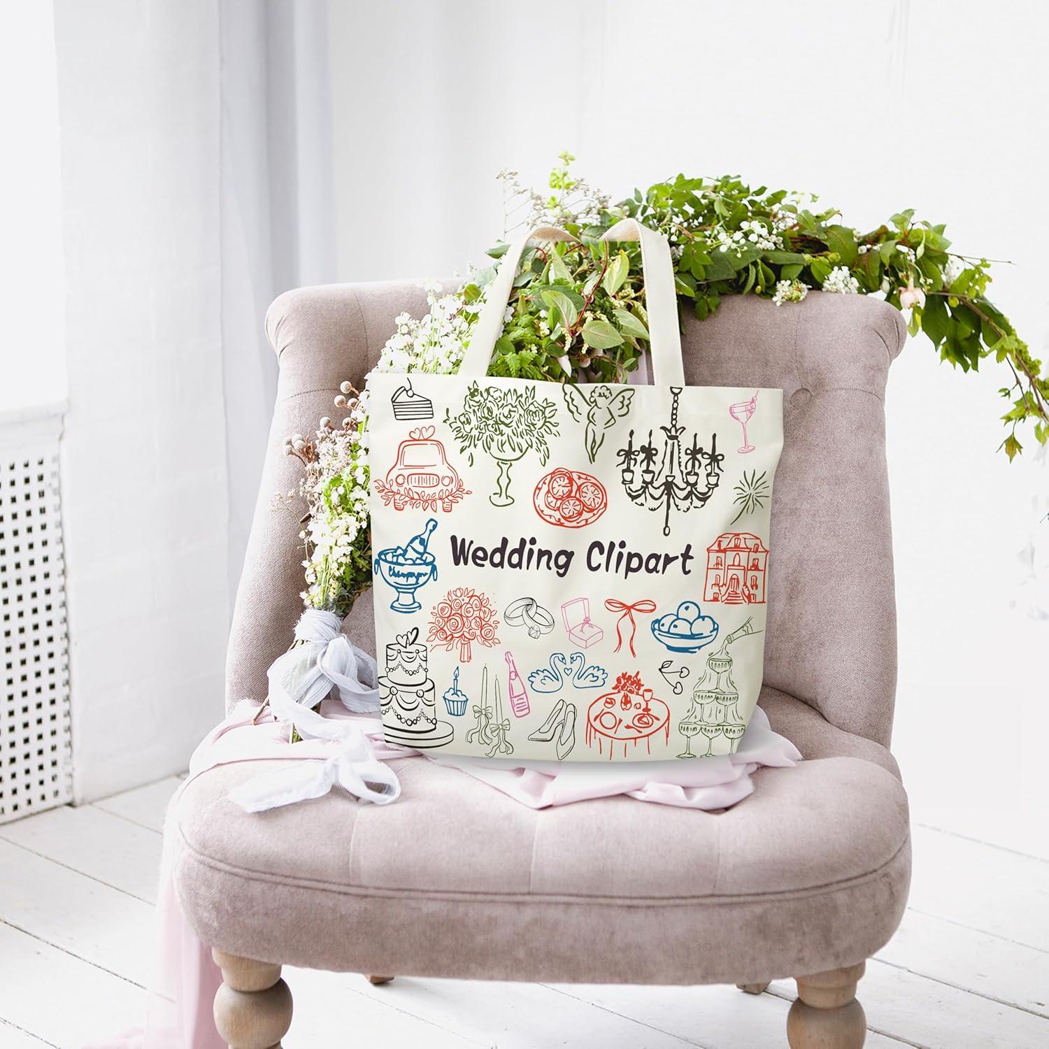 Bolsa de Lona Estilo Minimalista TCHOND 42x34.8cm