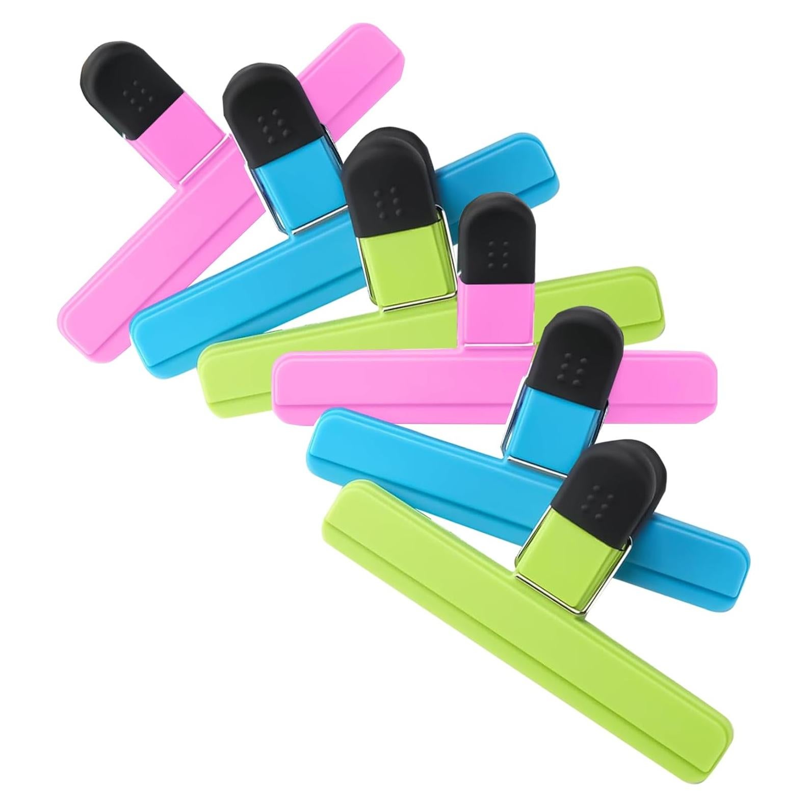 Paquete de 6 Clips de Alimentos Prinxse - 15.2 x 8.9 cm