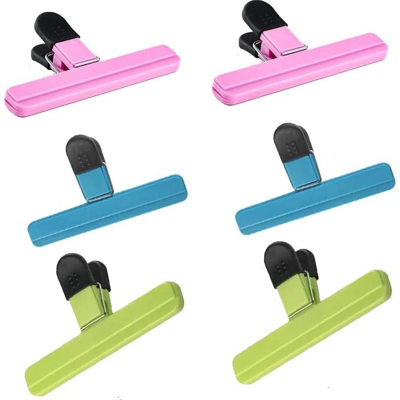 Paquete de 6 Clips de Alimentos Prinxse - 15.2 x 8.9 cm