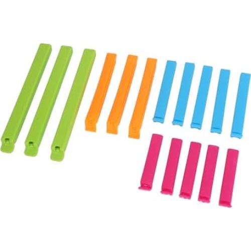 16 Clips de Sellado de Bolsa Yosoo - Reutilizables y Versátiles