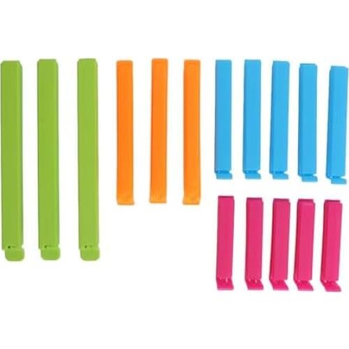 16 Clips de Sellado de Bolsa Yosoo - Reutilizables y Versátiles