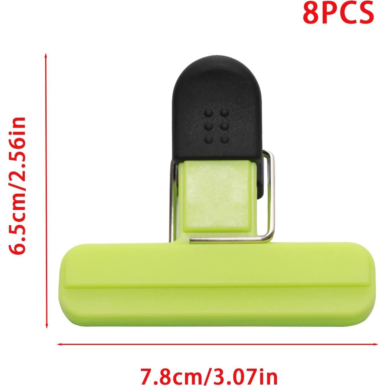 Clip de Sellado Fuerte Anphly - 8 Piezas para Alimentos