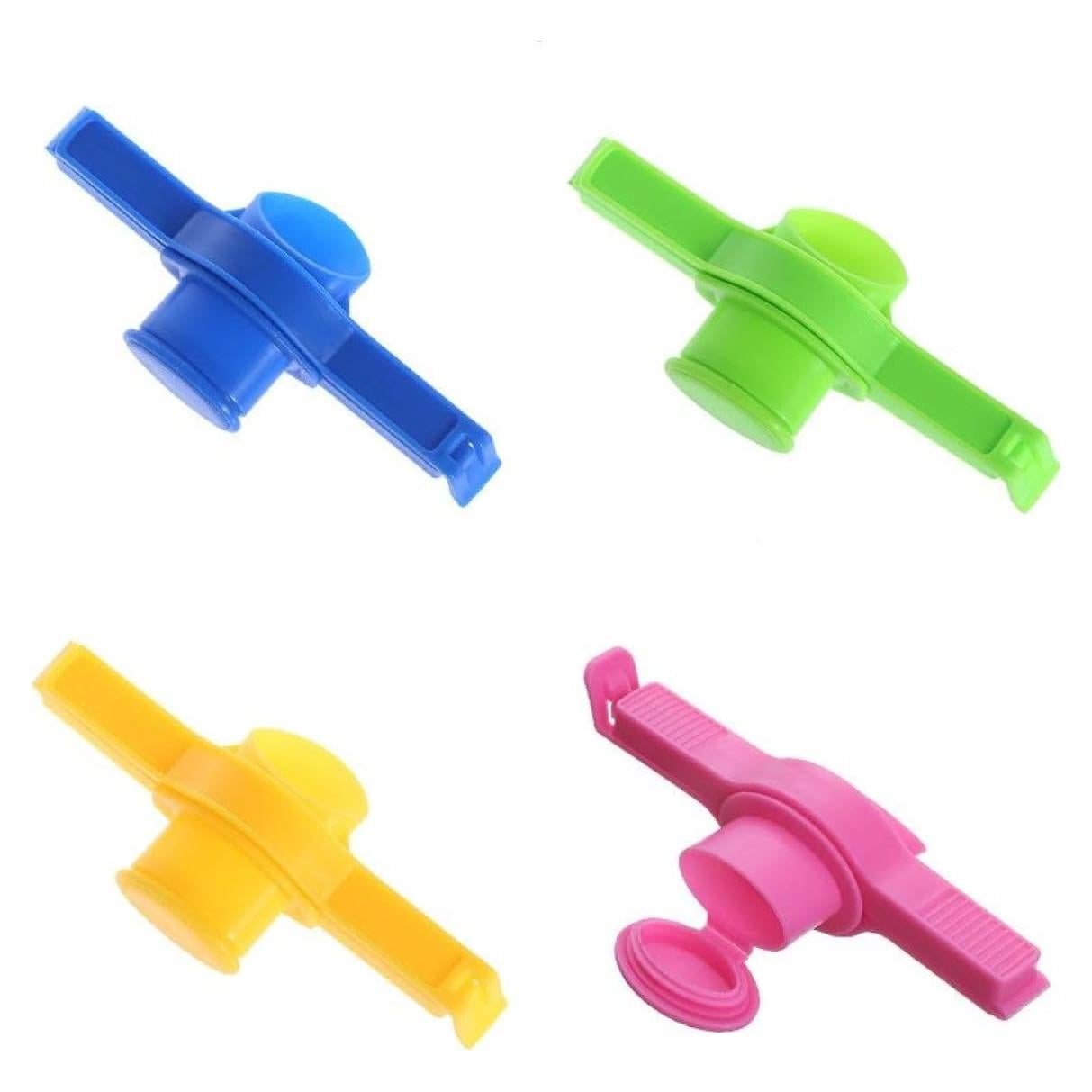 Paquete de 4 Clips de Sellado NentMent con Boquilla para Verter