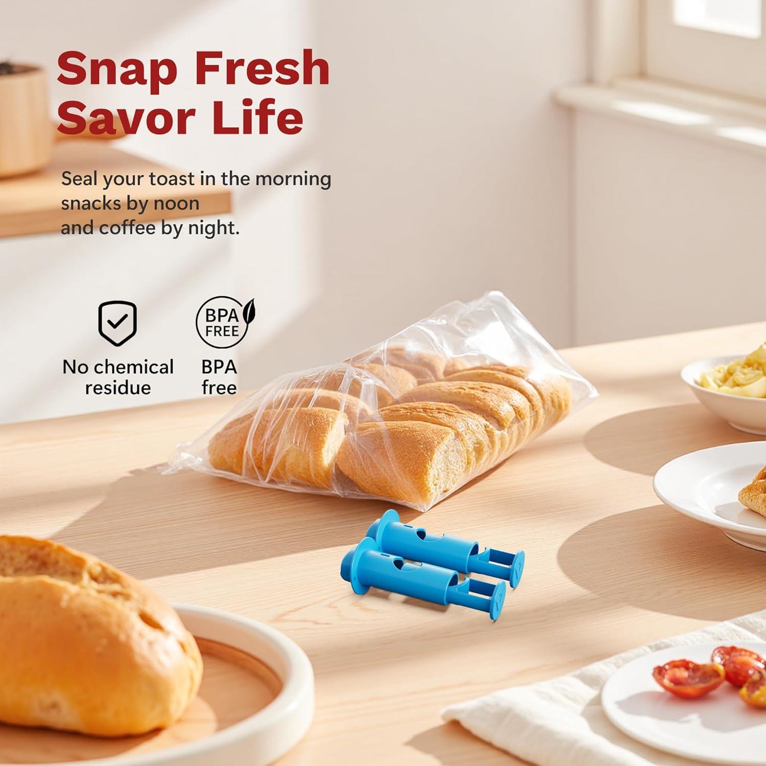 Pinzas para Pan Li & Zhao - 6 PCS Reutilizables Antideslizantes