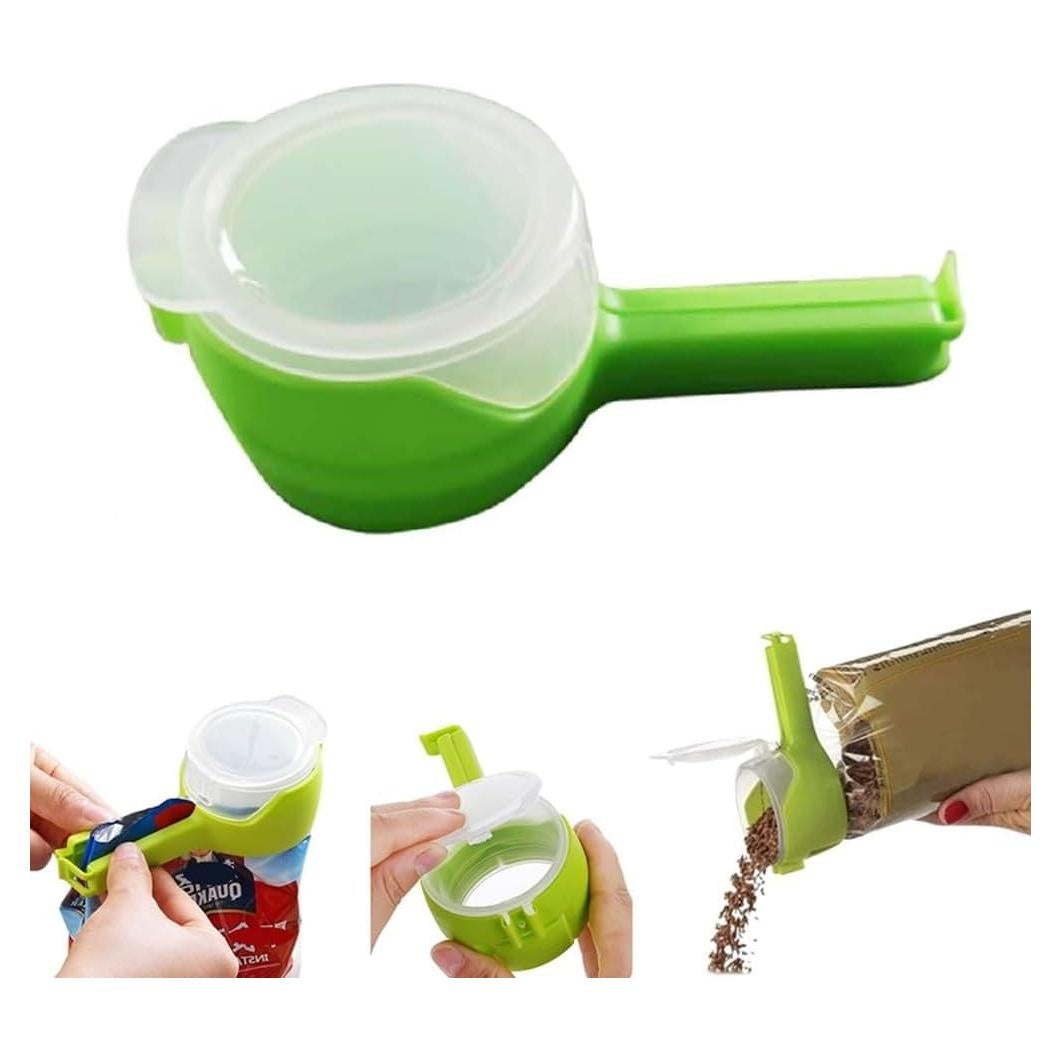 Clip de Sellado y Vertido para Snacks Darfooper 1 Pcs