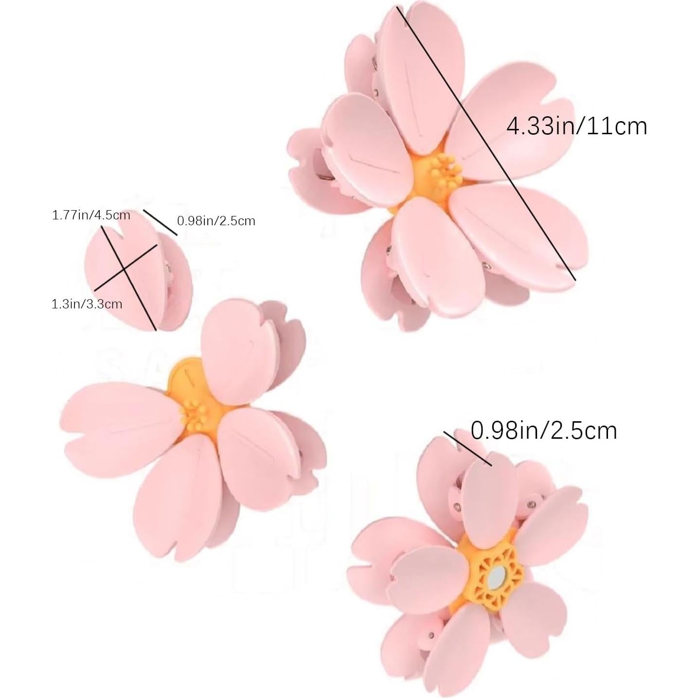 Juego de Clips Magnéticos de Flores Genérico - 10 Pétalos Decorativos