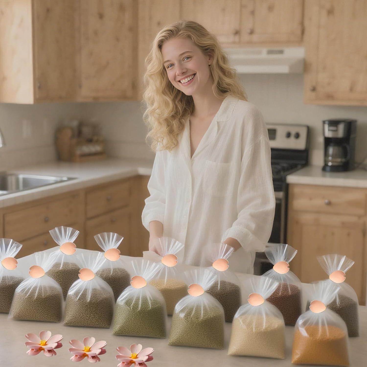 Juego de Clips Magnéticos de Flores Genérico - 10 Pétalos Decorativos