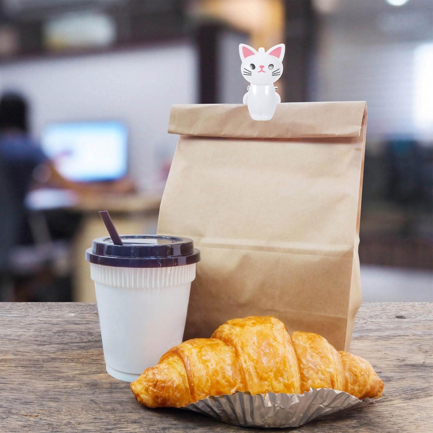 Clips de Bolsa en Forma de Gato BESTonZON - 8 Pcs, 4.3 cm