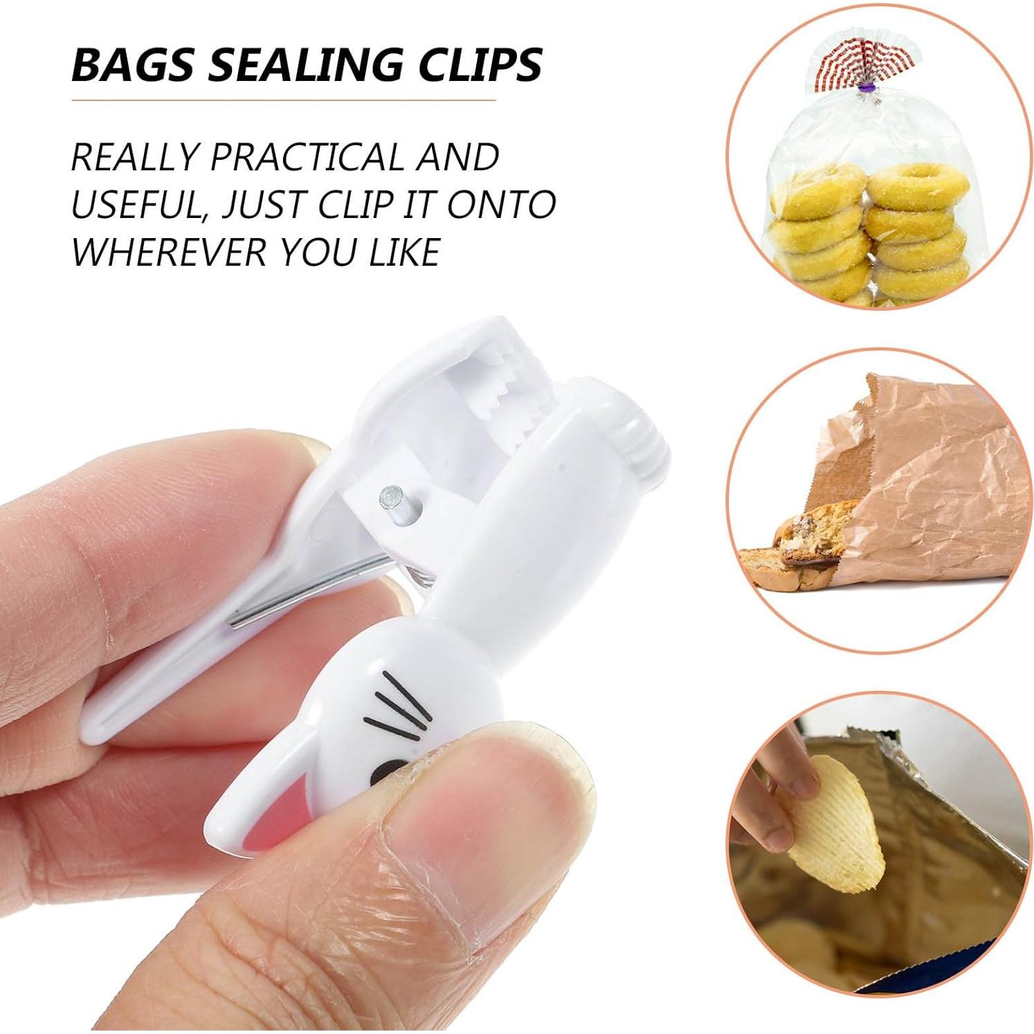 Clips de Bolsa en Forma de Gato BESTonZON - 8 Pcs, 4.3 cm
