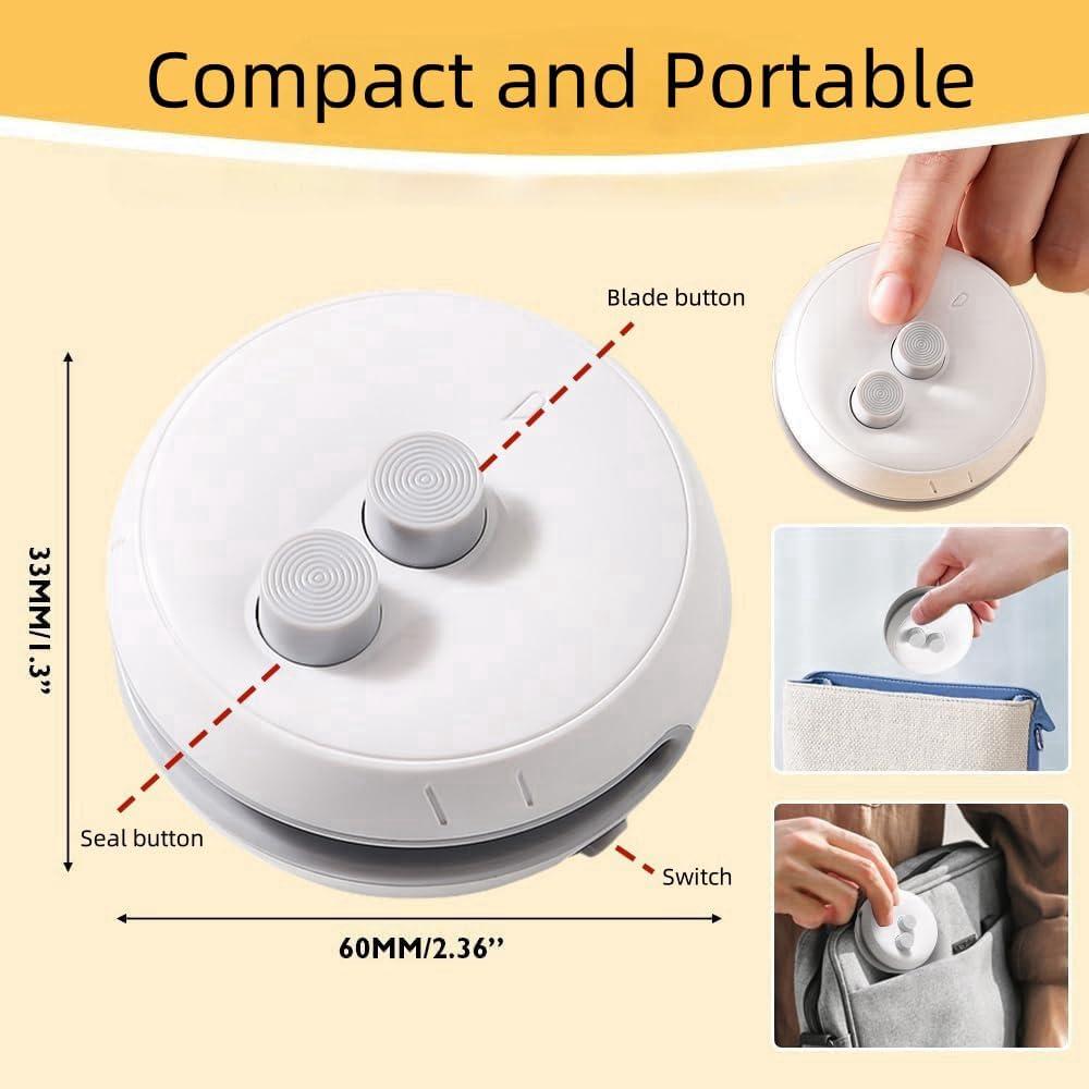 Sello de Bolsa Mini 2-en-1 Vigooup - Cortador y Sello de Calor