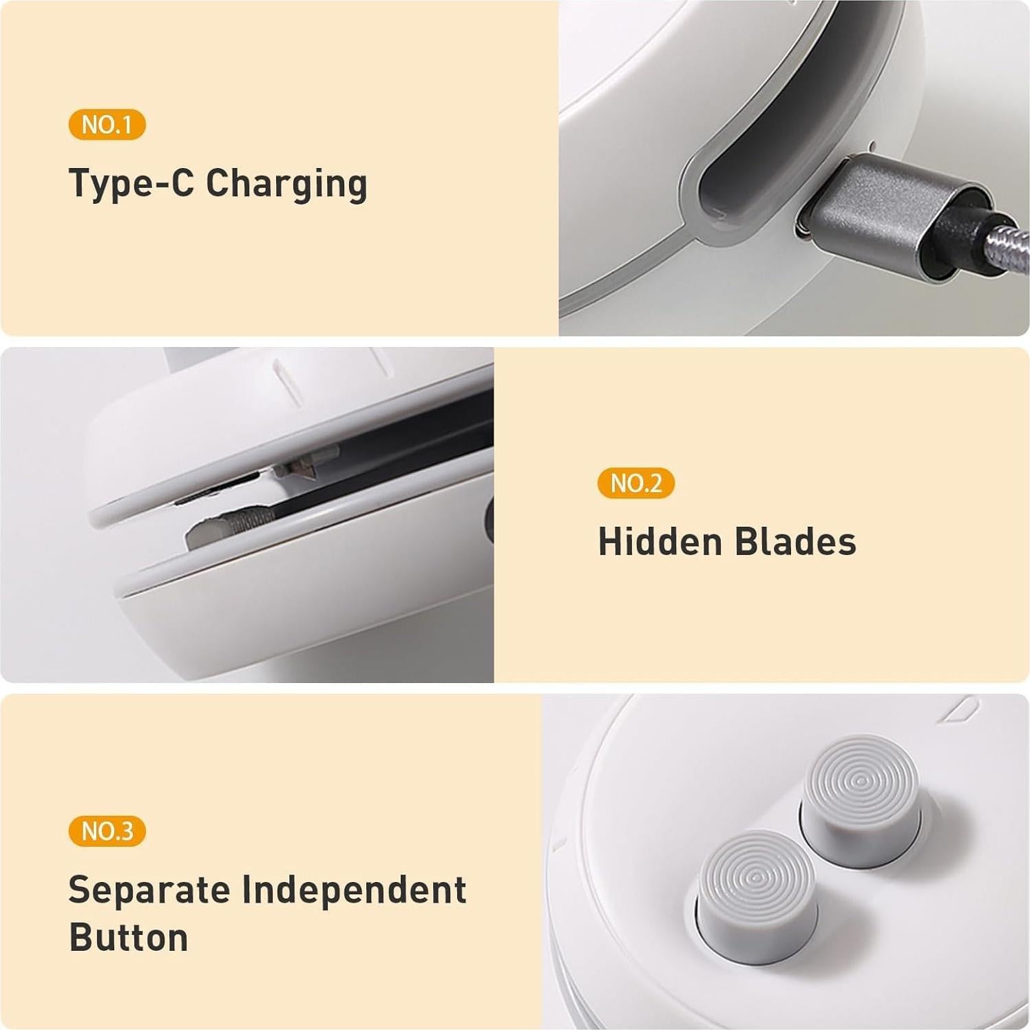 Sello de Bolsa Mini 2-en-1 Vigooup - Cortador y Sello de Calor