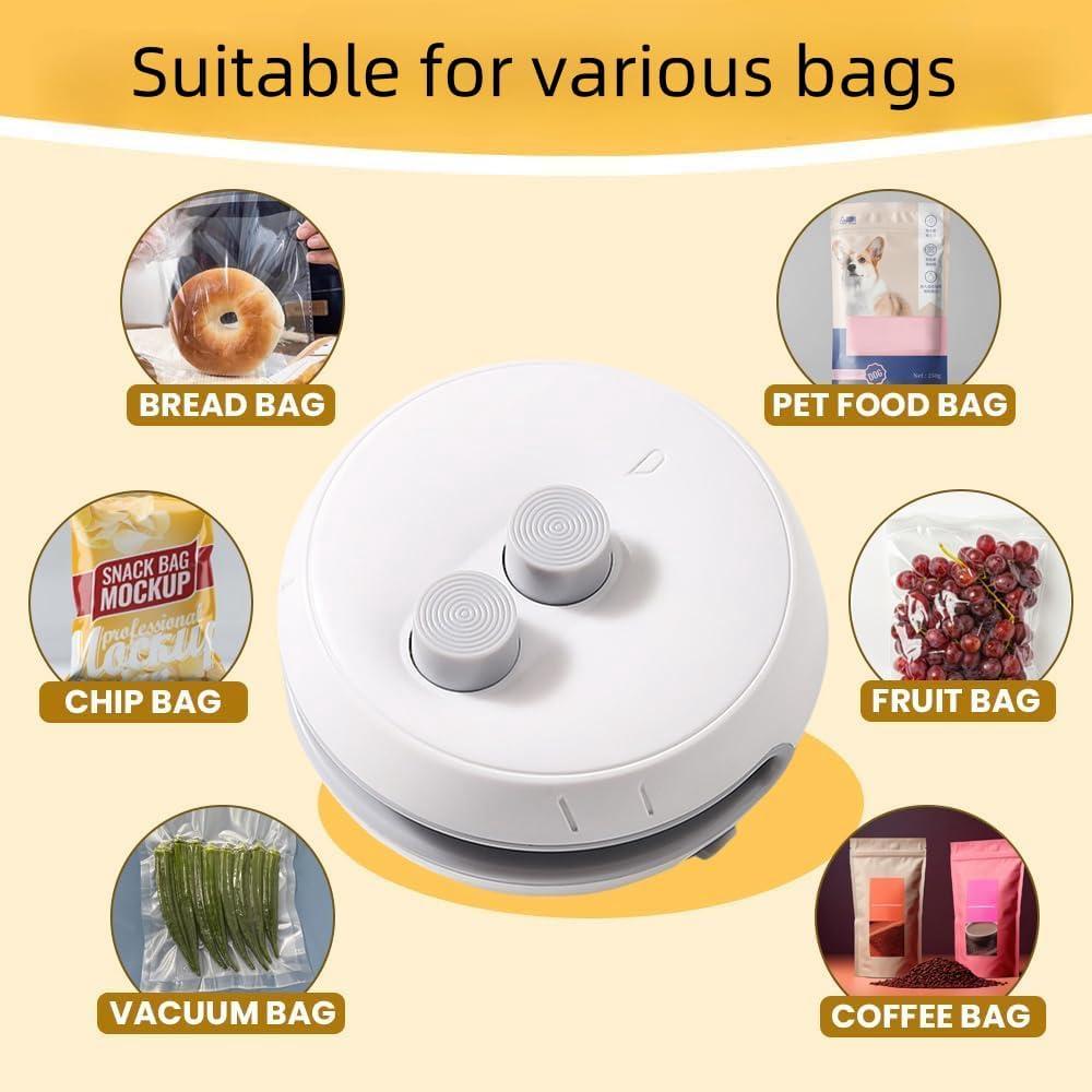 Sello de Bolsa Mini 2-en-1 Vigooup - Cortador y Sello de Calor