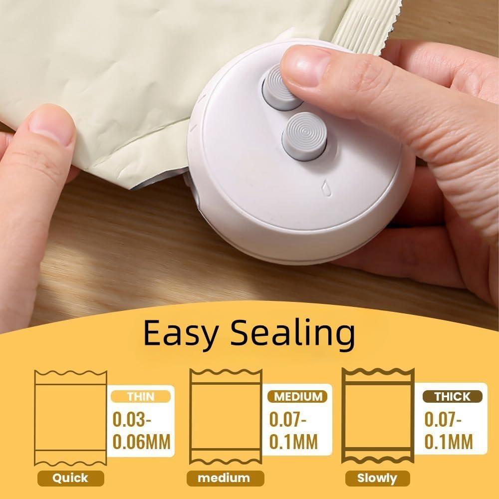 Sello de Bolsa Mini 2-en-1 Vigooup - Cortador y Sello de Calor