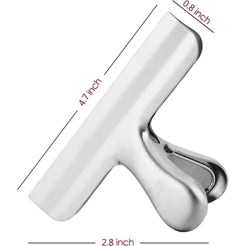 Clips de Acero Inoxidable YuCool - 6 Piezas 12 cm