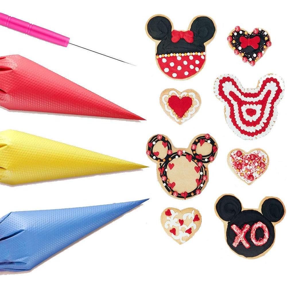 122 Piezas Bolsa de Pastelería Desechable ELJRBCK 25.4 cm