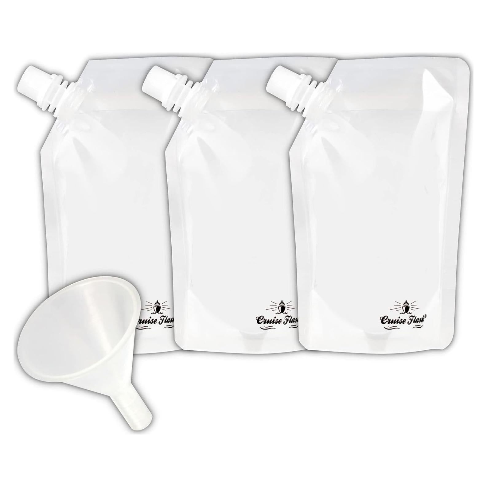 Botellas de Agua Plegables Cruise Flask 236ml - Paquete de 3