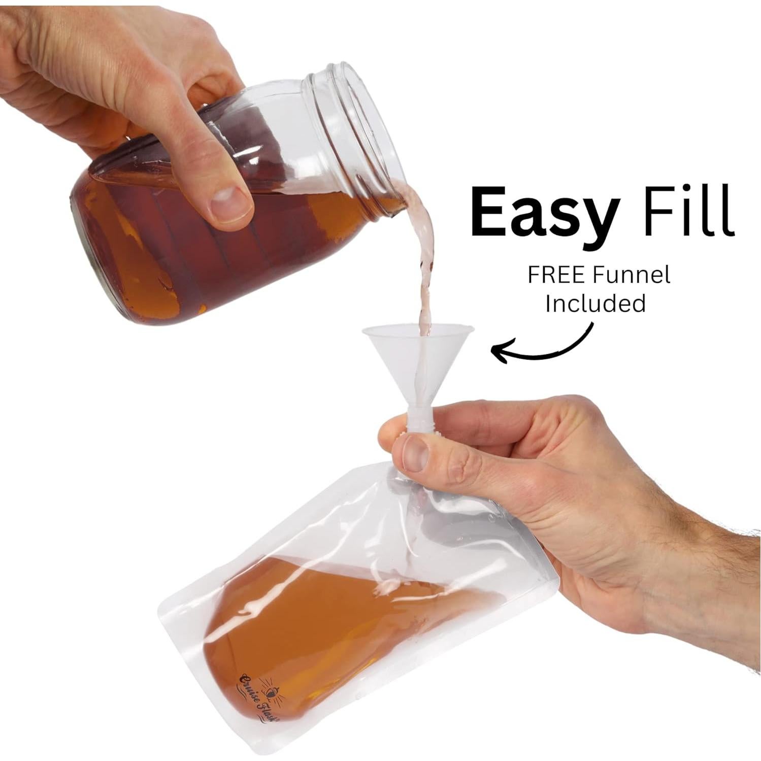 Botellas de Agua Plegables Cruise Flask 236ml - Paquete de 3