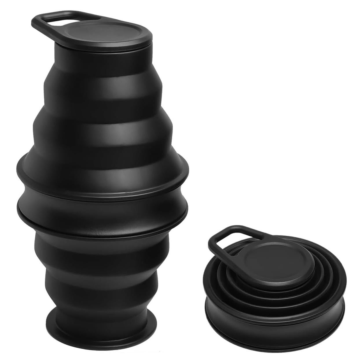 Botella de Agua Plegable Silicona Genérica 500ml Libre BPA