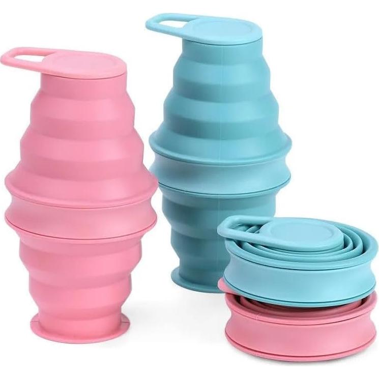 Botella de Agua Plegable Silicona Genérica 500ml Libre BPA