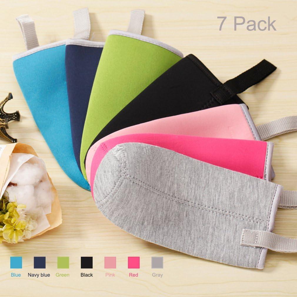 Sunkey 7 Fundas de Neopreno para Botellas de Agua 550ml