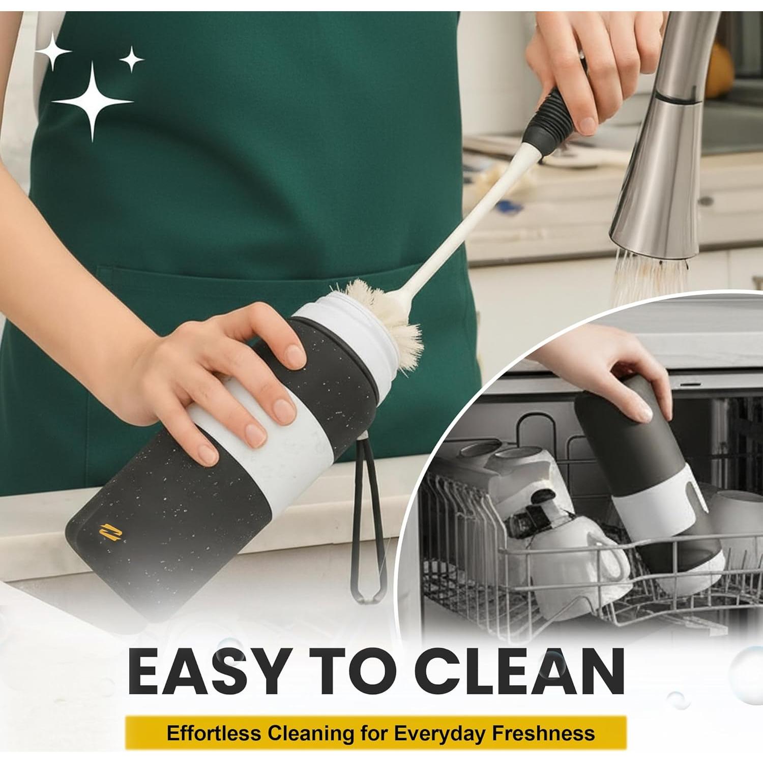 Botella de Agua Plegable Lumabelt 0.77L Silicona BPA Libre