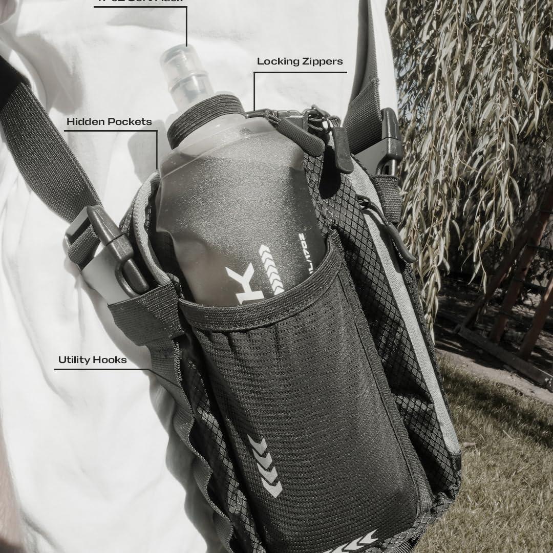 Botella Suave Colapsable RaveRunner 500mL para Correr