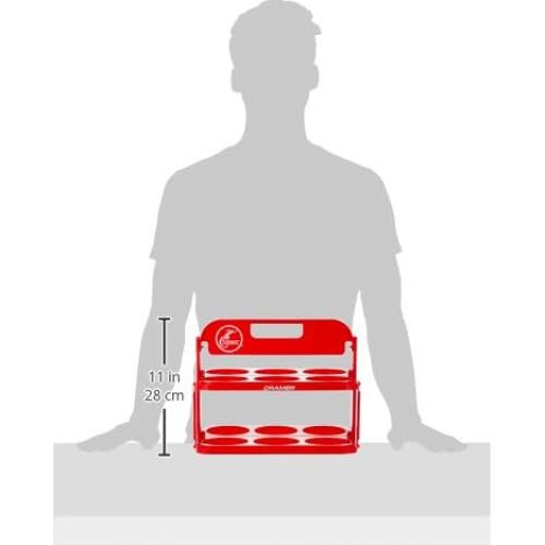 Portador de Botellas de Agua Plegable Cramer 6 Botellas PVC