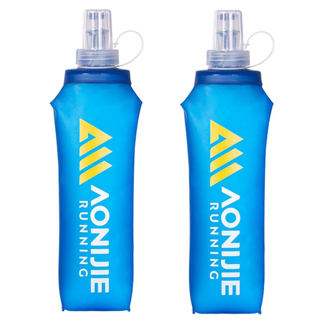 Botellas de Agua Suaves AONIJIE 500ml Plegables para Correr