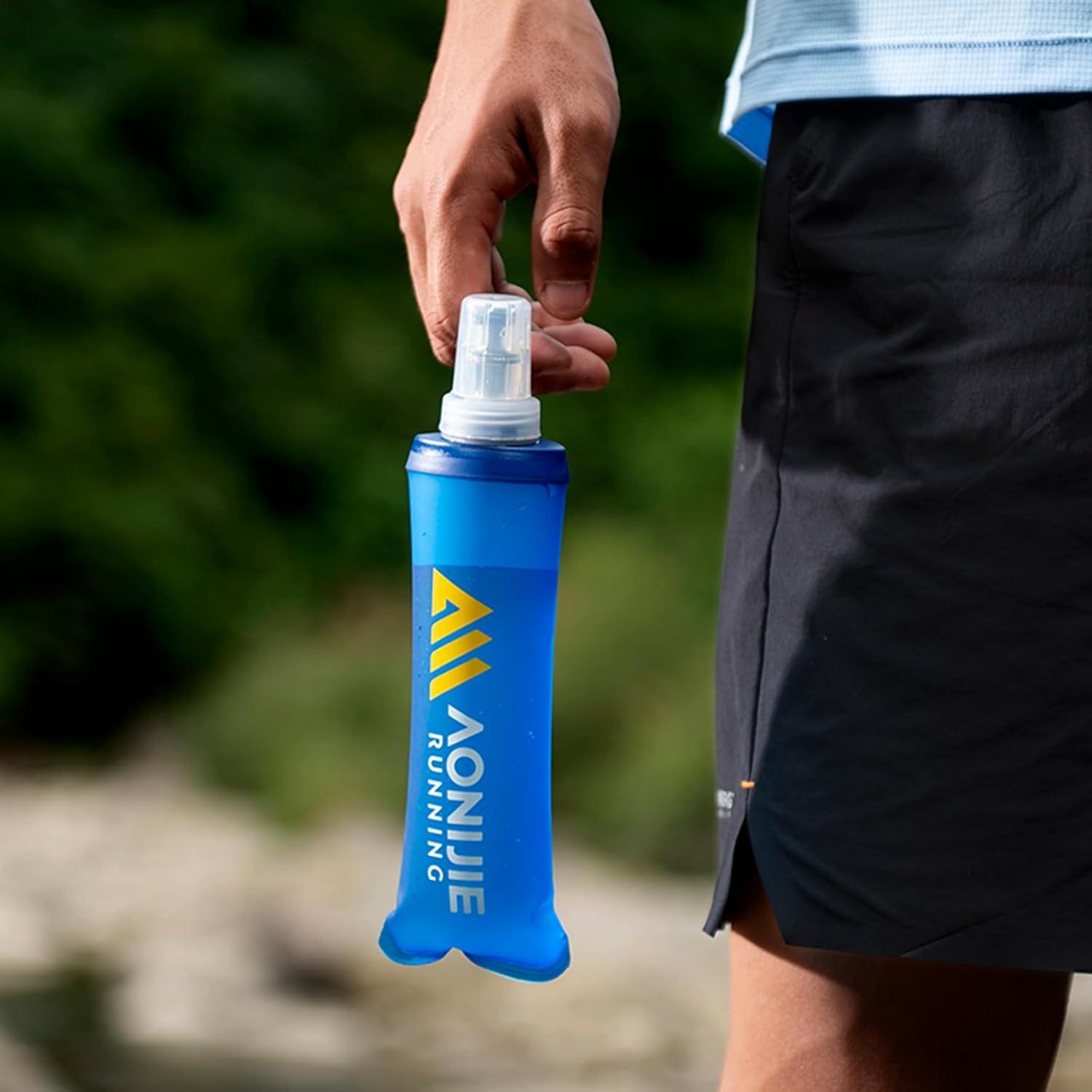 Botellas de Agua Suaves AONIJIE 500ml Plegables para Correr