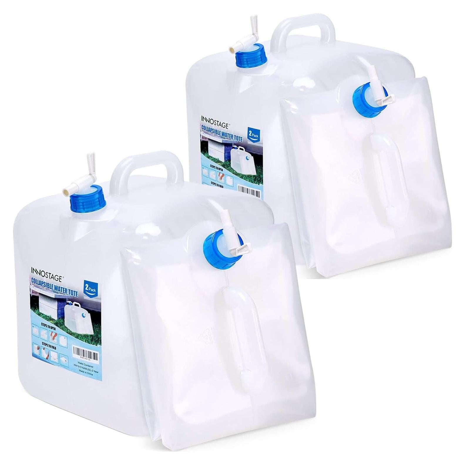 Contenedor de Agua Plegable INNO STAGE 20 Litros 2 Pack
