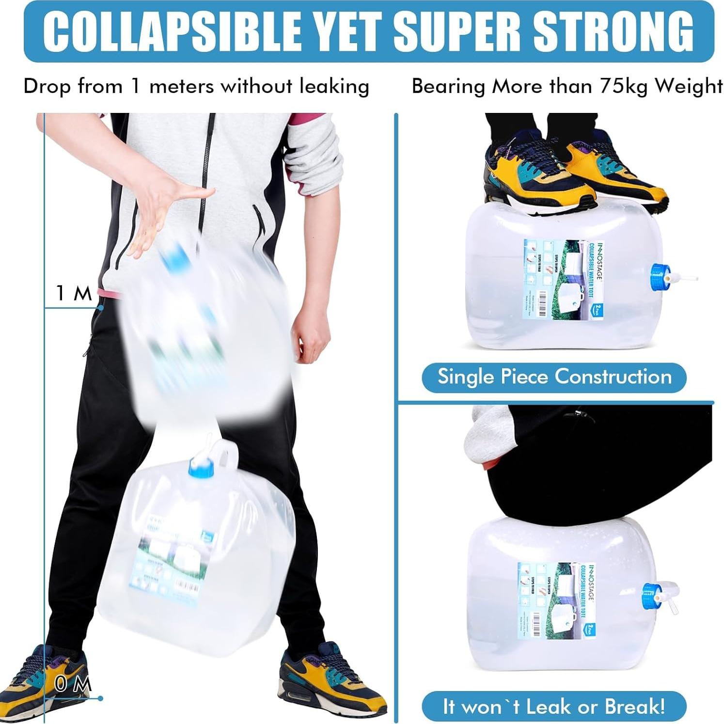 Contenedor de Agua Plegable INNO STAGE 20 Litros 2 Pack