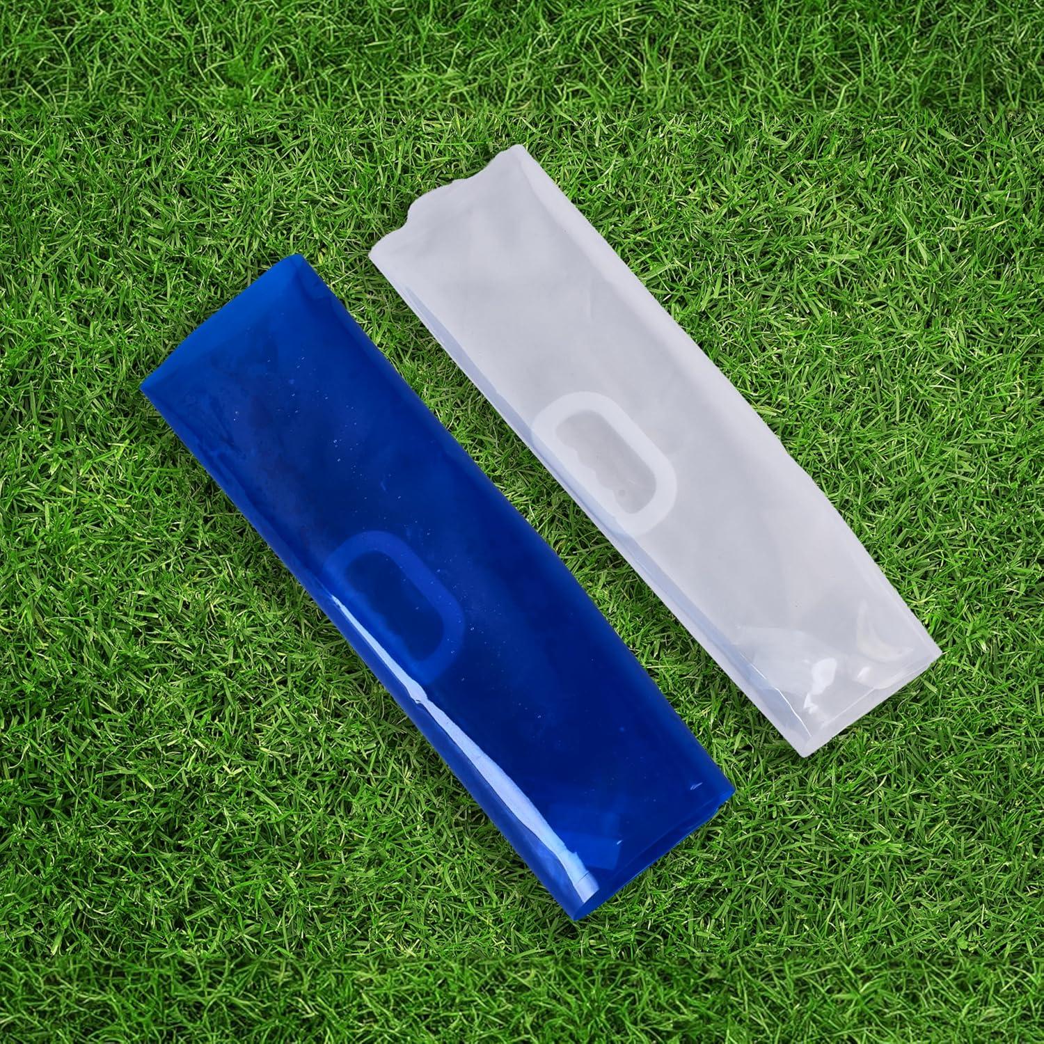 Contenedor de Agua Plegable ACOWAY 10L - Azul y Blanco - 2 Unidades