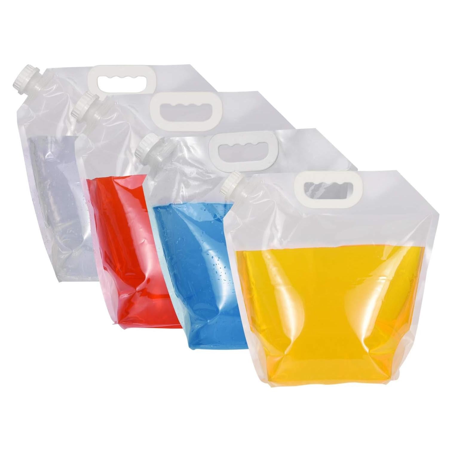 Paquete de 4 Contenedores de Agua Plegables Nainsect 5L