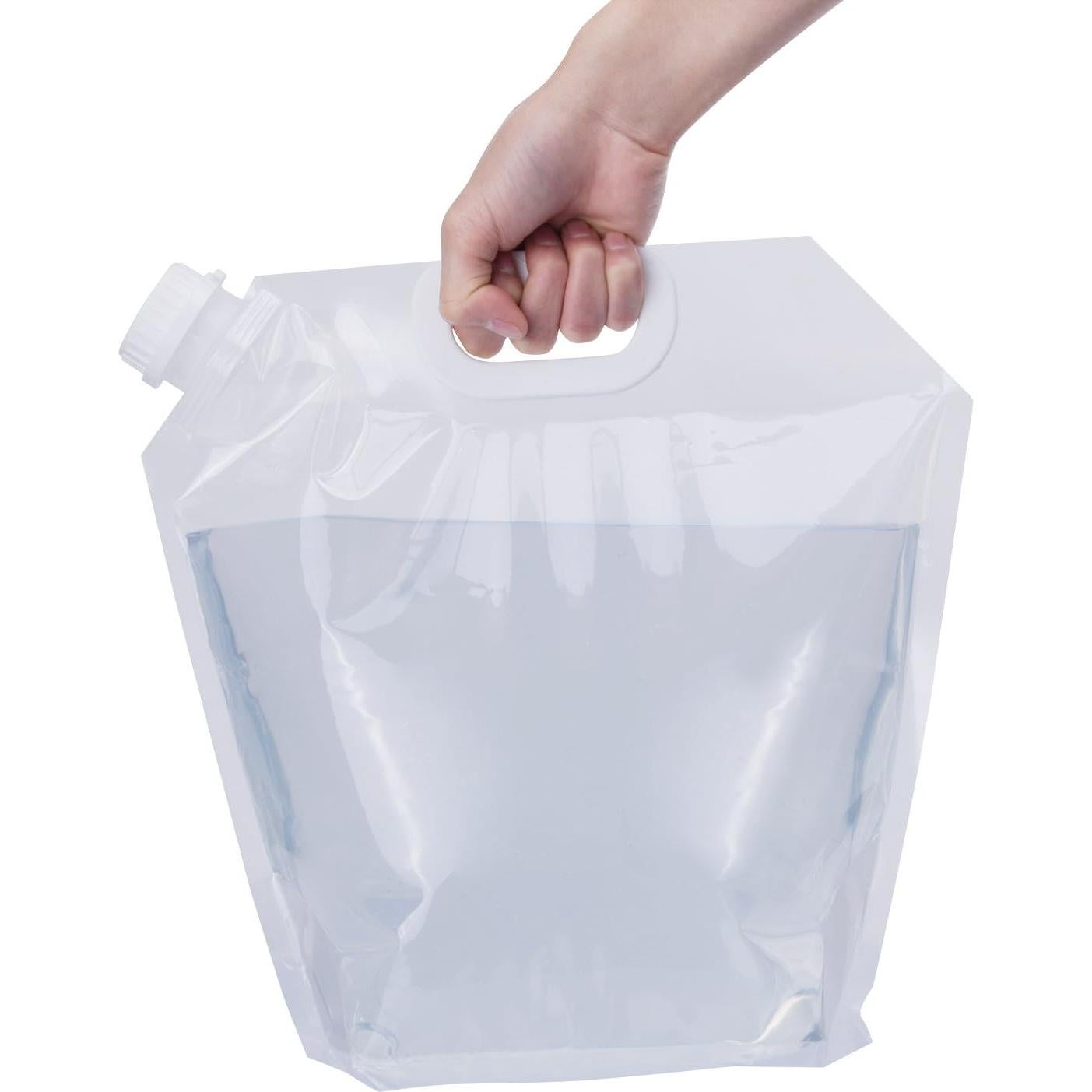 Paquete de 4 Contenedores de Agua Plegables Nainsect 5L