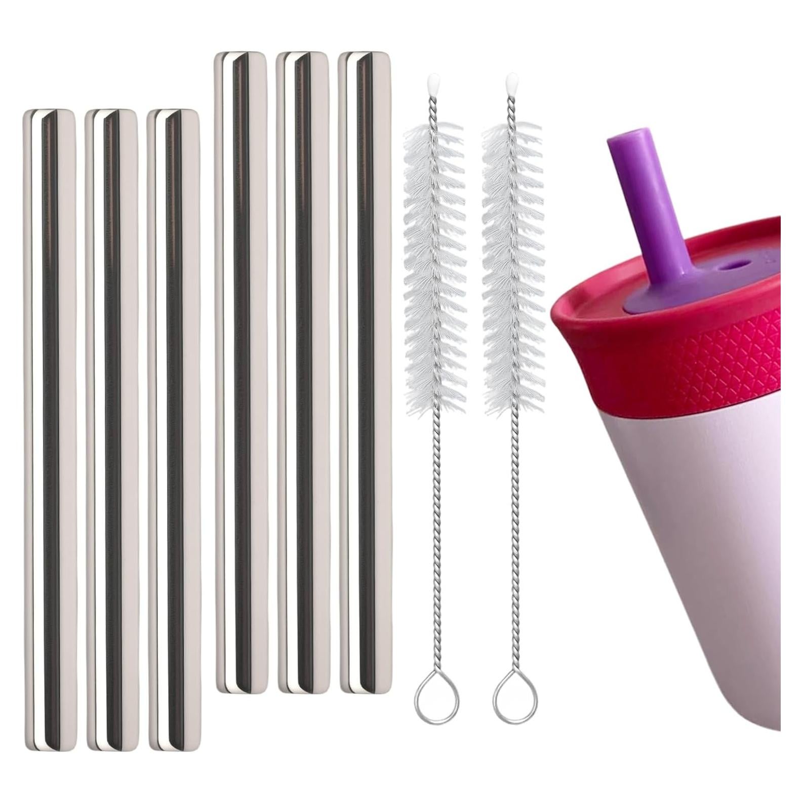 Pajitas de Acero Inoxidable SISABAMA para Owala Niños 12oz y 15oz