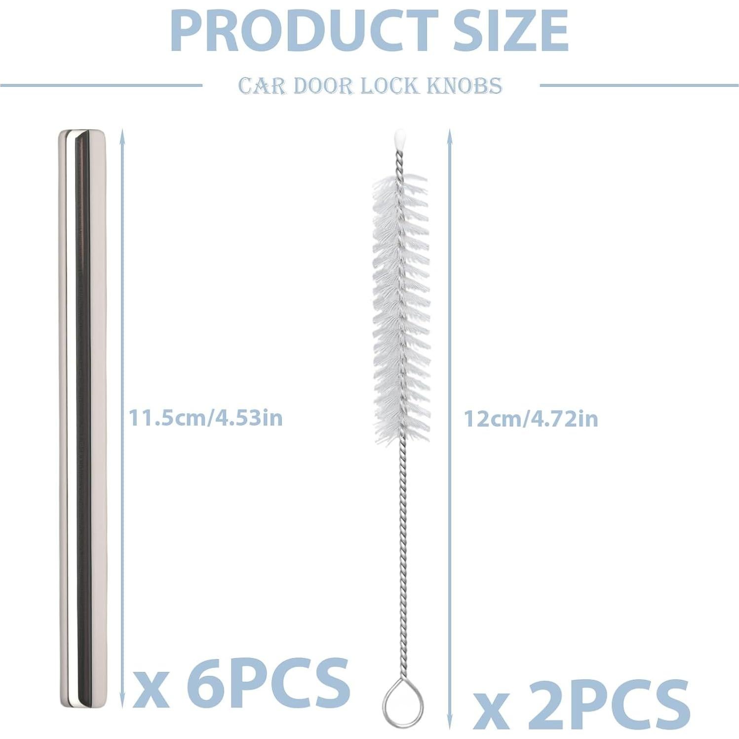 Pajitas de Acero Inoxidable SISABAMA para Owala Niños 12oz y 15oz