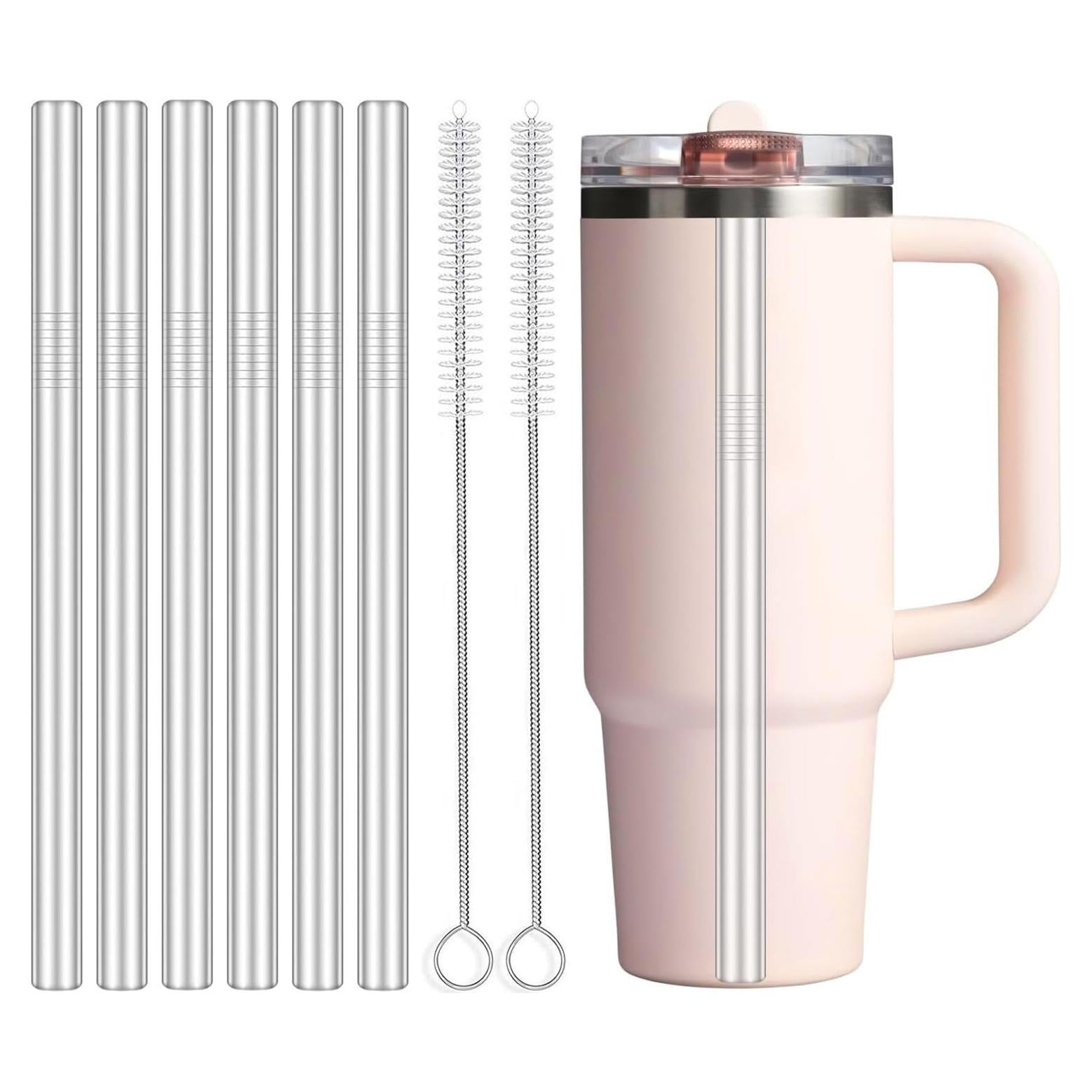 Popotes de Metal MIMORE para Stanley ProTour 30 oz - 6 Piezas