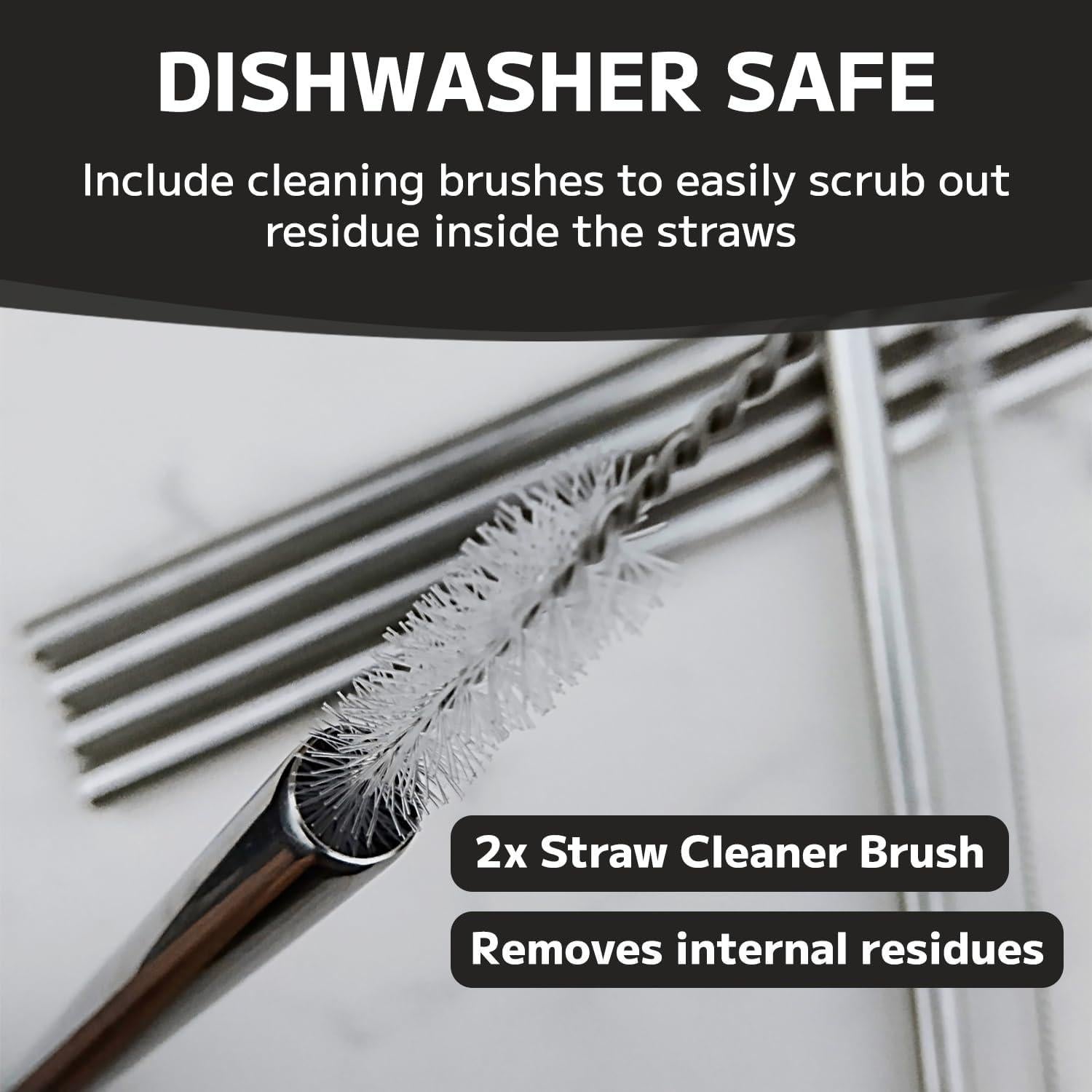 Popotes de Metal MIMORE para Stanley ProTour 30 oz - 6 Piezas