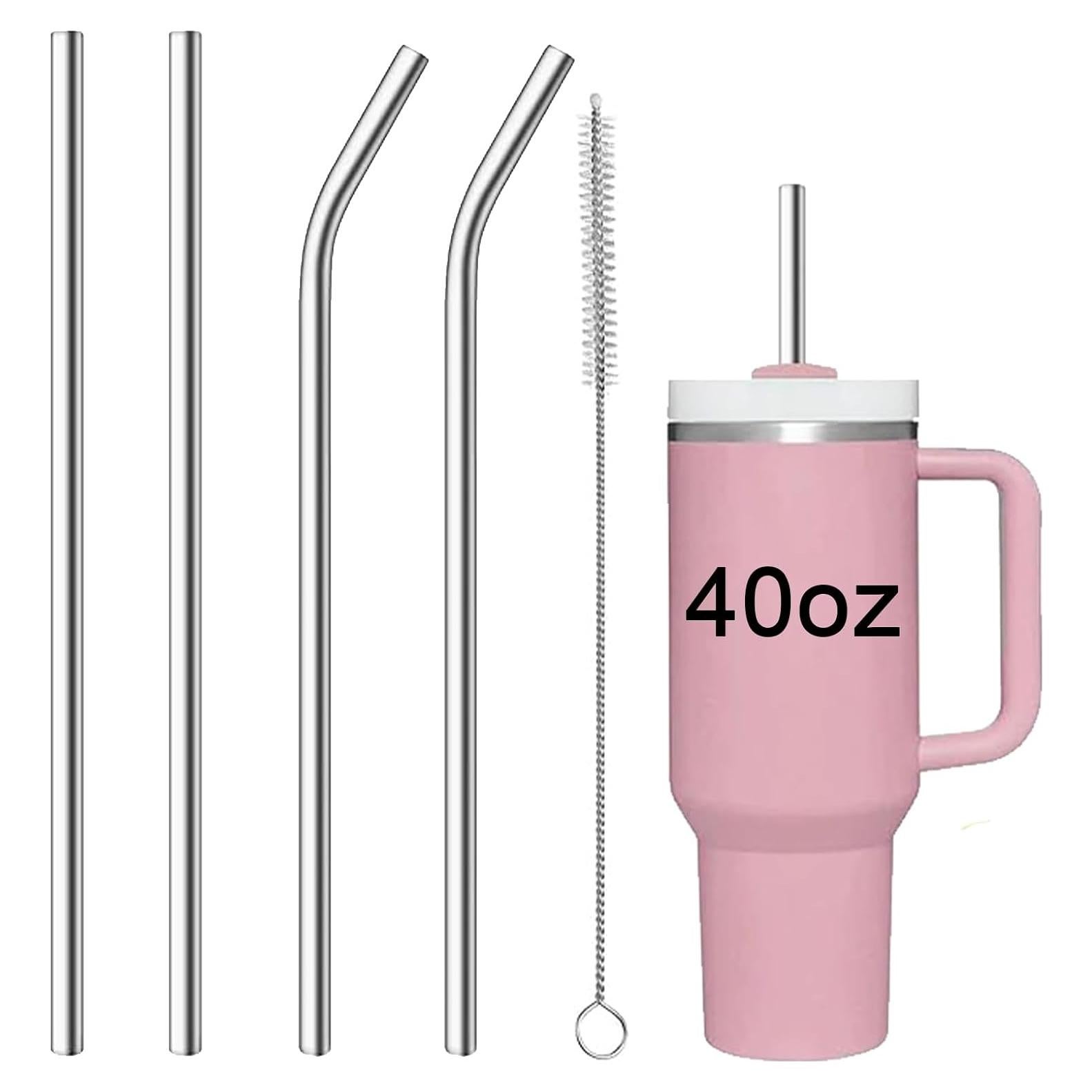 Popotes Reutilizables Acero Inoxidable MCYXX para Vaso 40oz