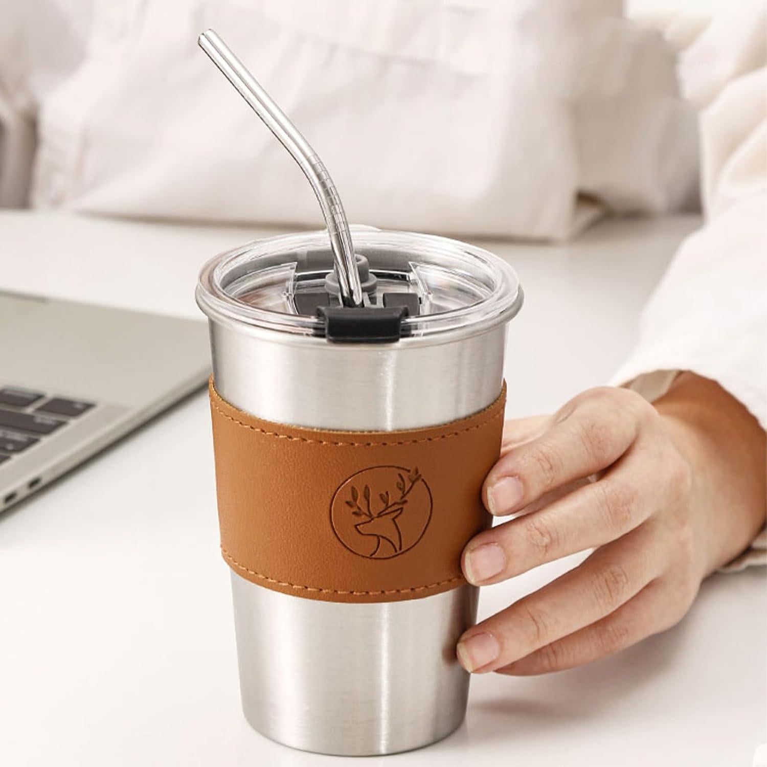 Popotes Reutilizables Acero Inoxidable MCYXX para Vaso 40oz