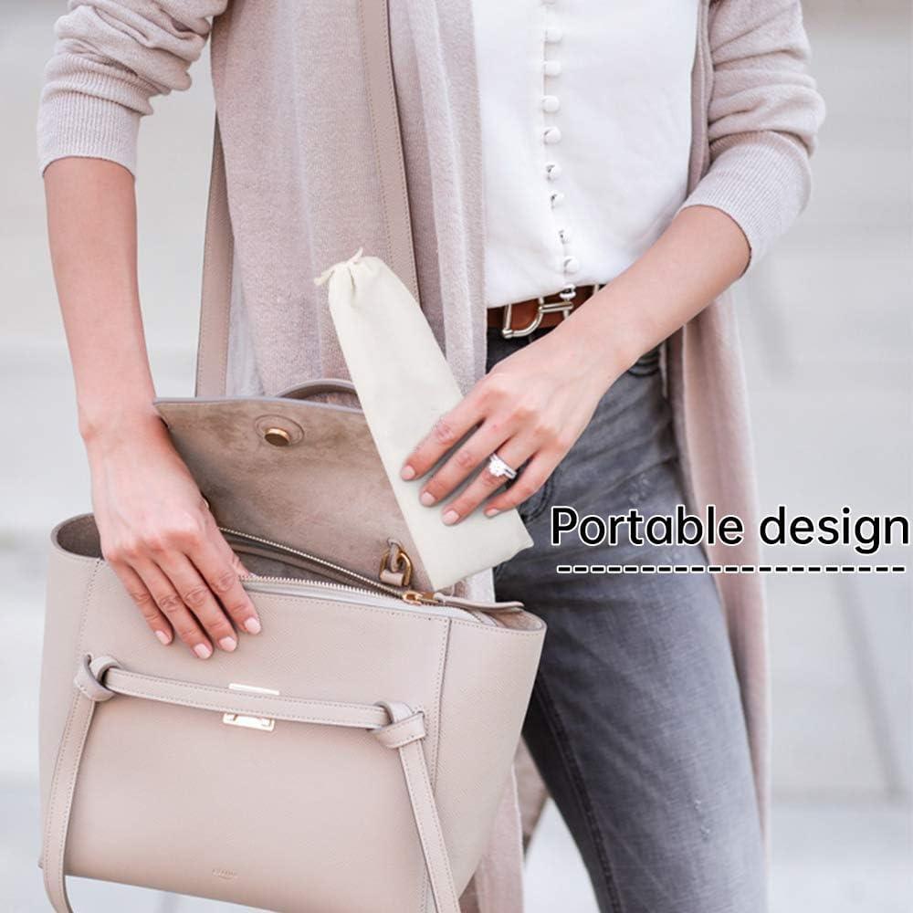 Juego de 16 Pajitas de Acero Inoxidable ZQHZDZ con Silicona