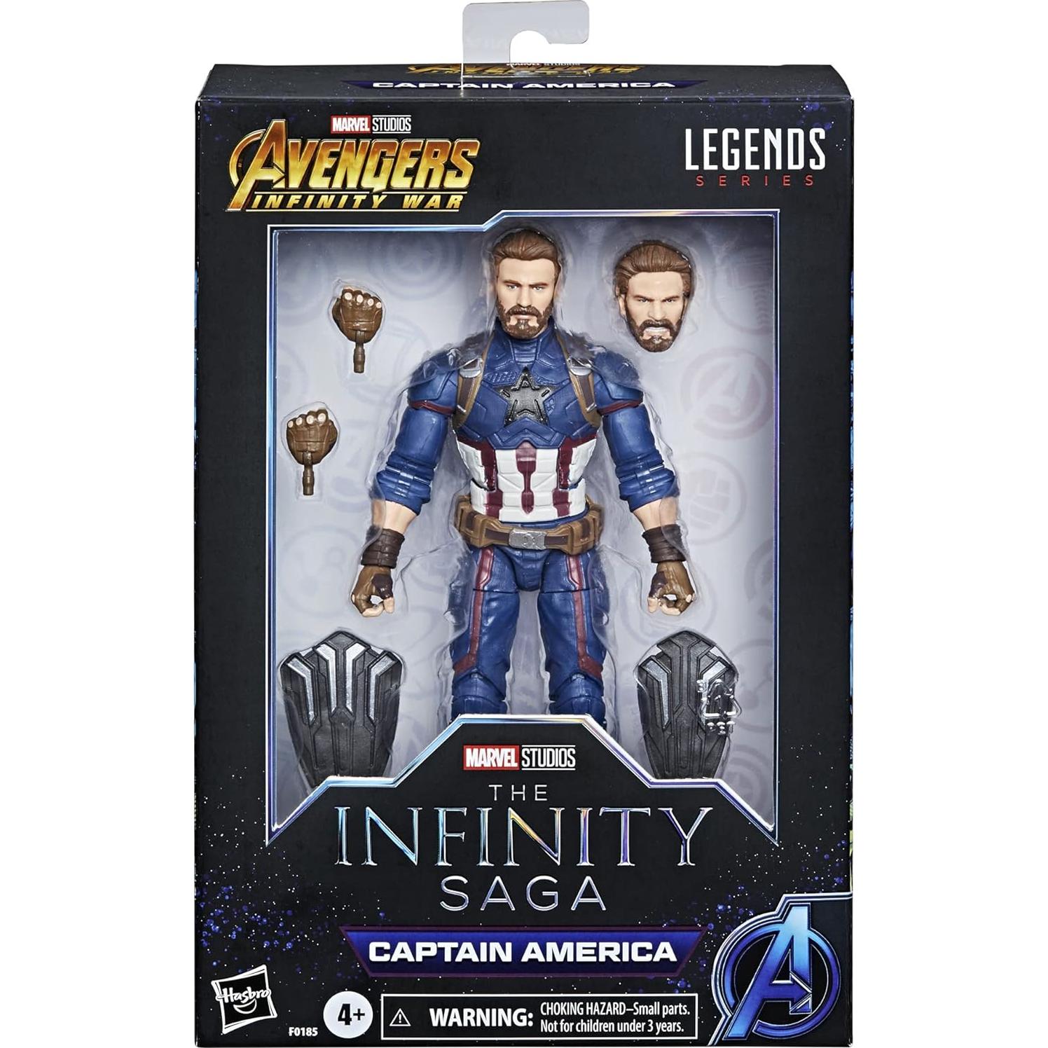 Figura de Acción Capitán América 15 cm Marvel Hasbro