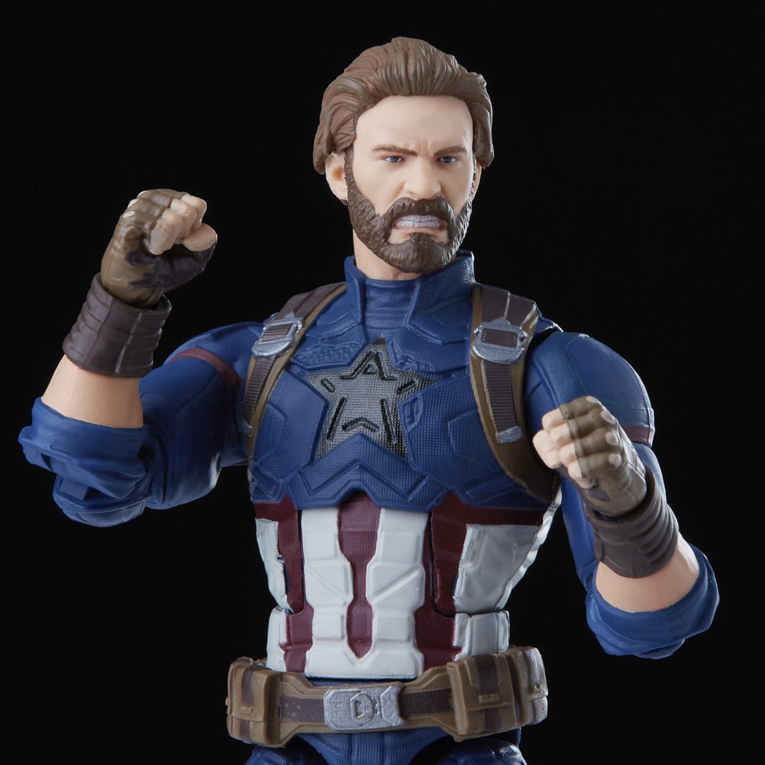 Figura de Acción Capitán América 15 cm Marvel Hasbro