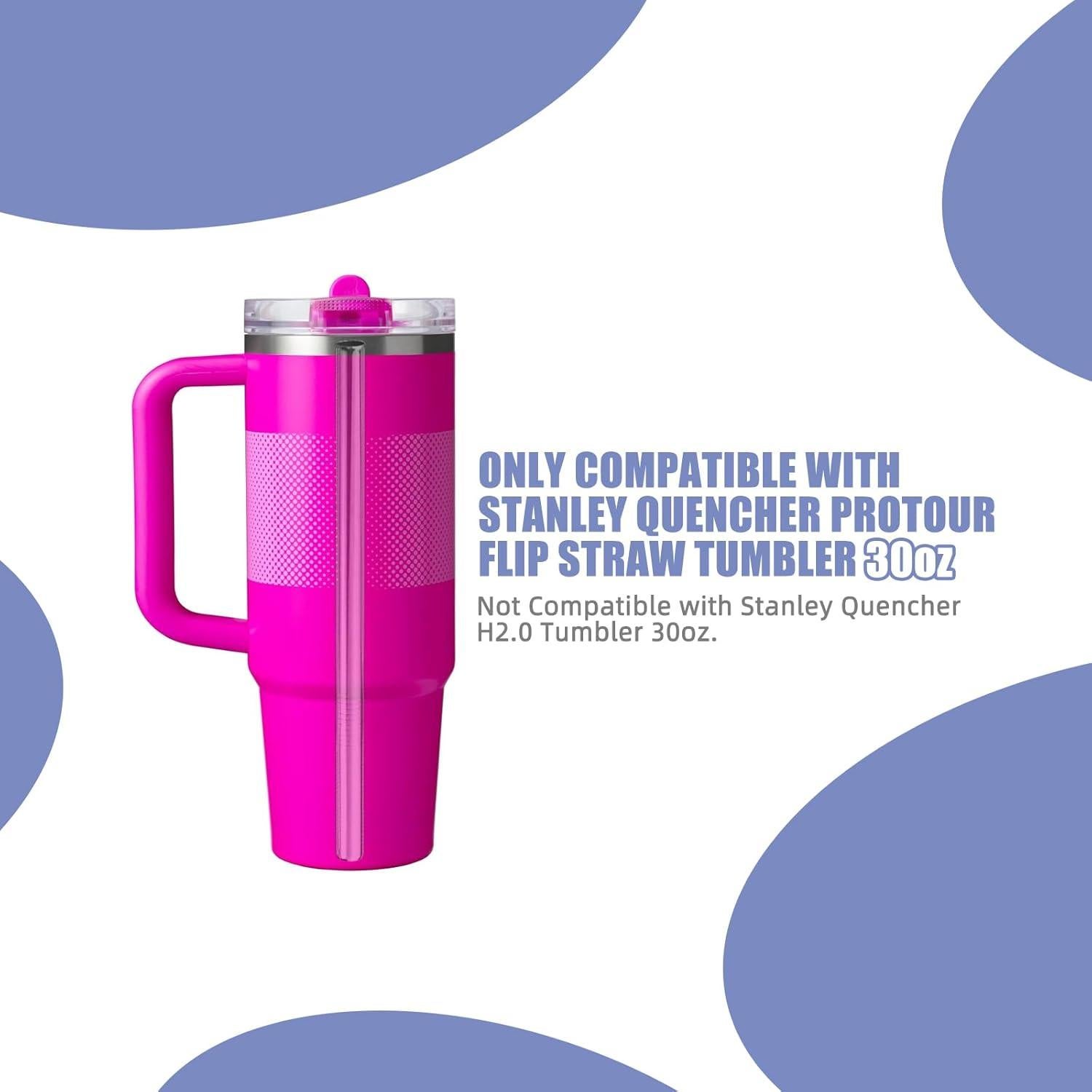 Paquete de 4 Pajillas de Acero Inoxidable LSAUVWN 30oz