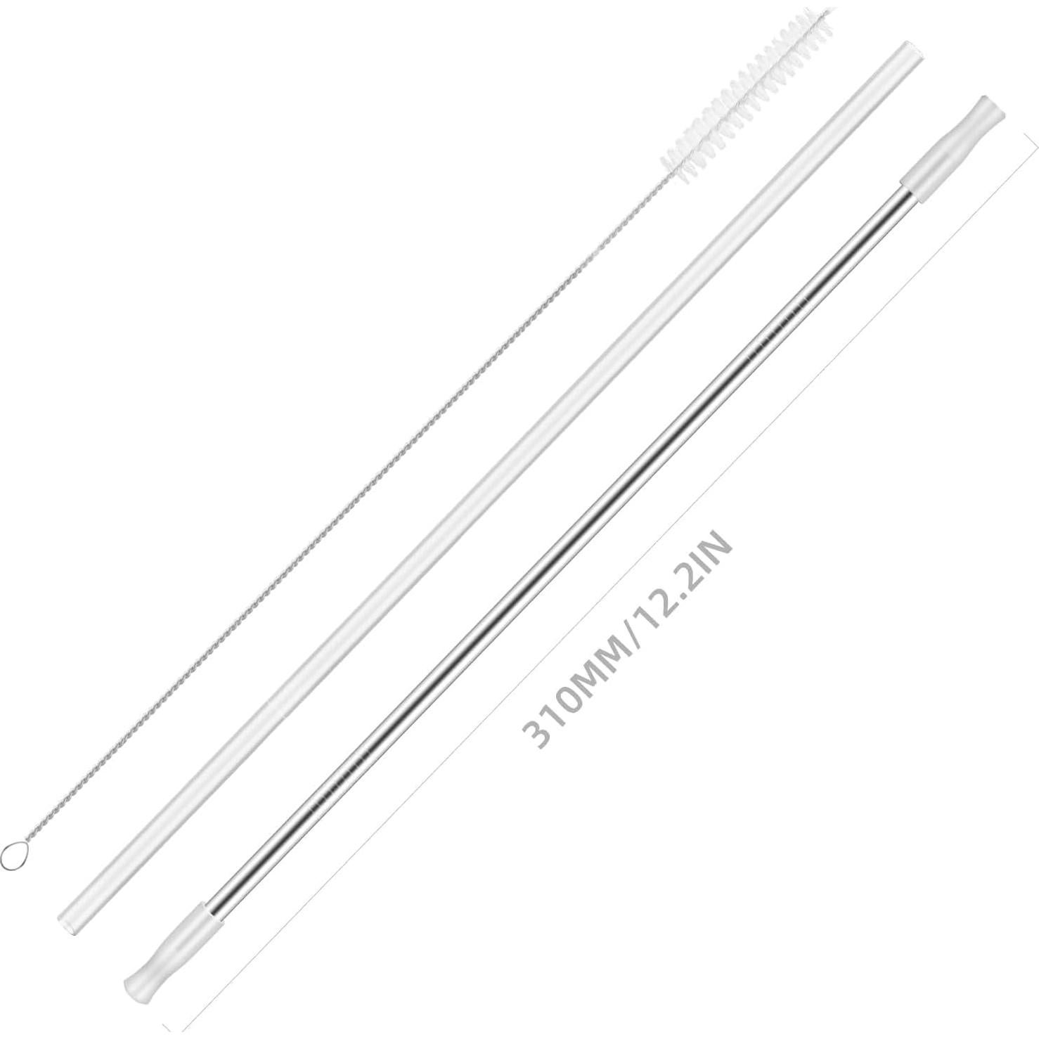 Popotes Reutilizables de Acero Inoxidable ViEiR 30.99 cm