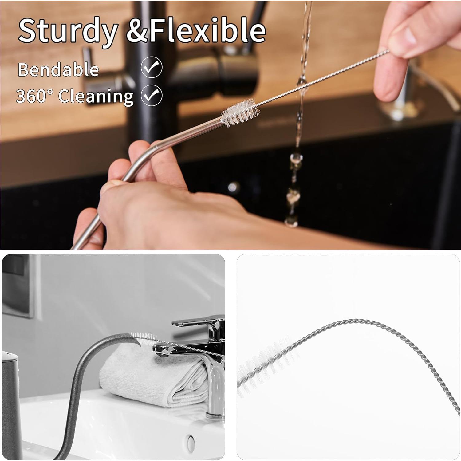 Kit de Pajitas Reutilizables NFAMRZCAR para Owala 24oz/32oz