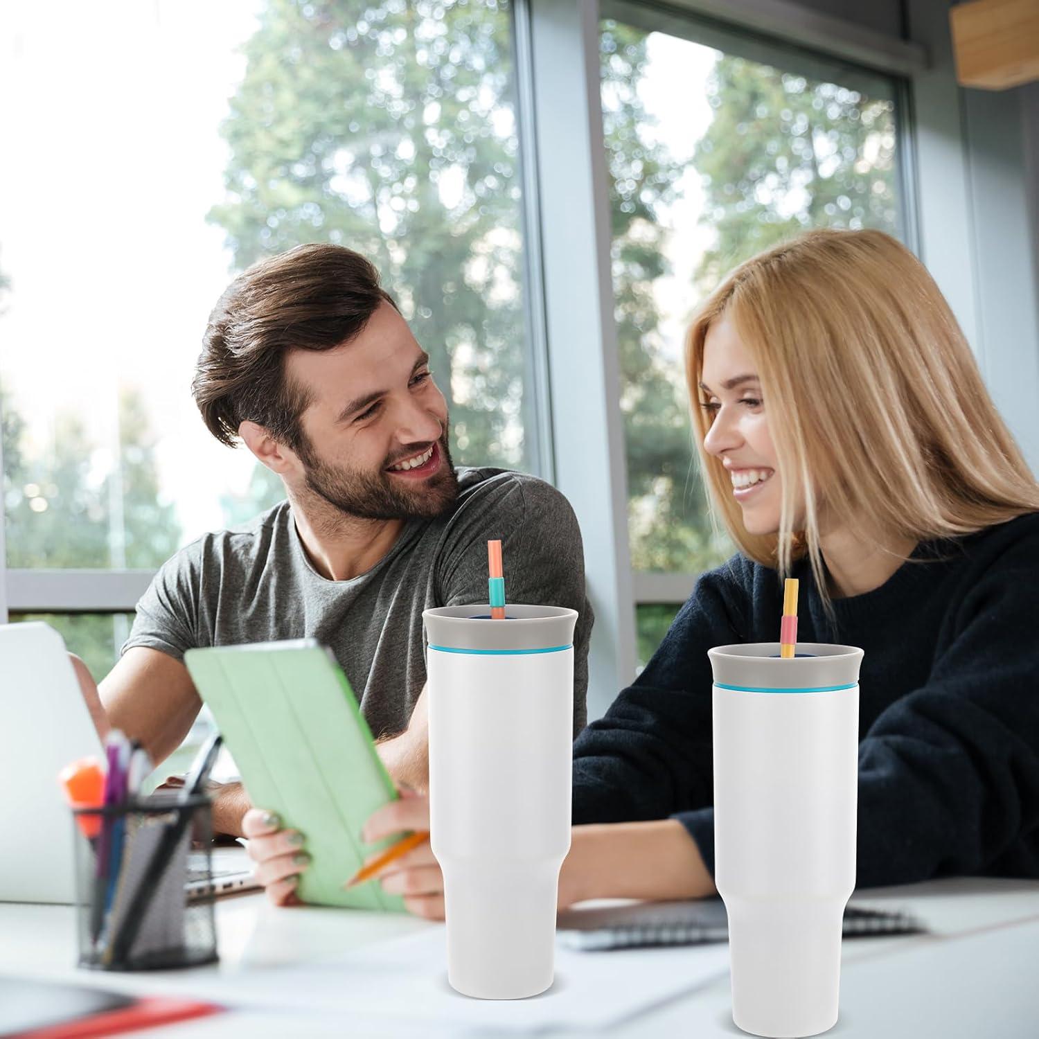 Popotes Reemplazo LUMIMITUAN para Vaso Owala 40 oz - 6 Pzas