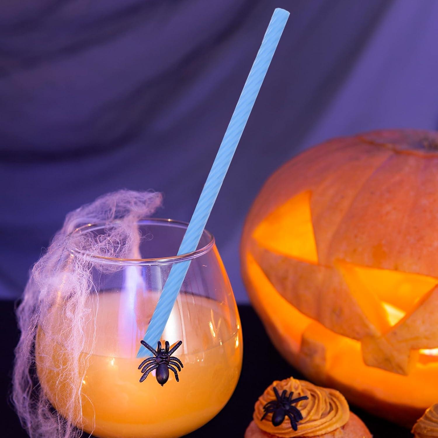 Set de 2 Pajitas de Silicona Reutilizables Ajcotahm - Rosa y Azul