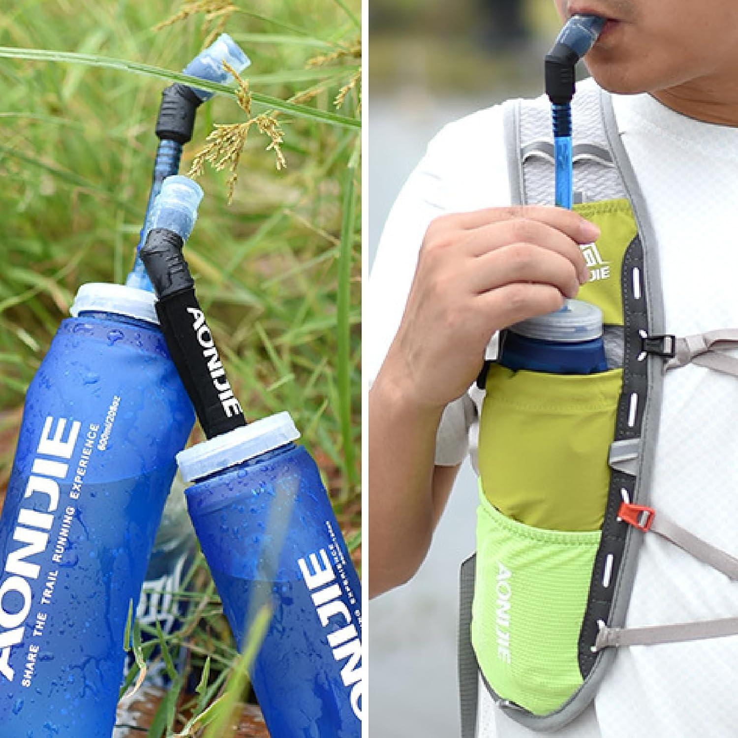 Botella de Agua Plegable YAPJEB Soft Flask 250ml TPU BPA Free