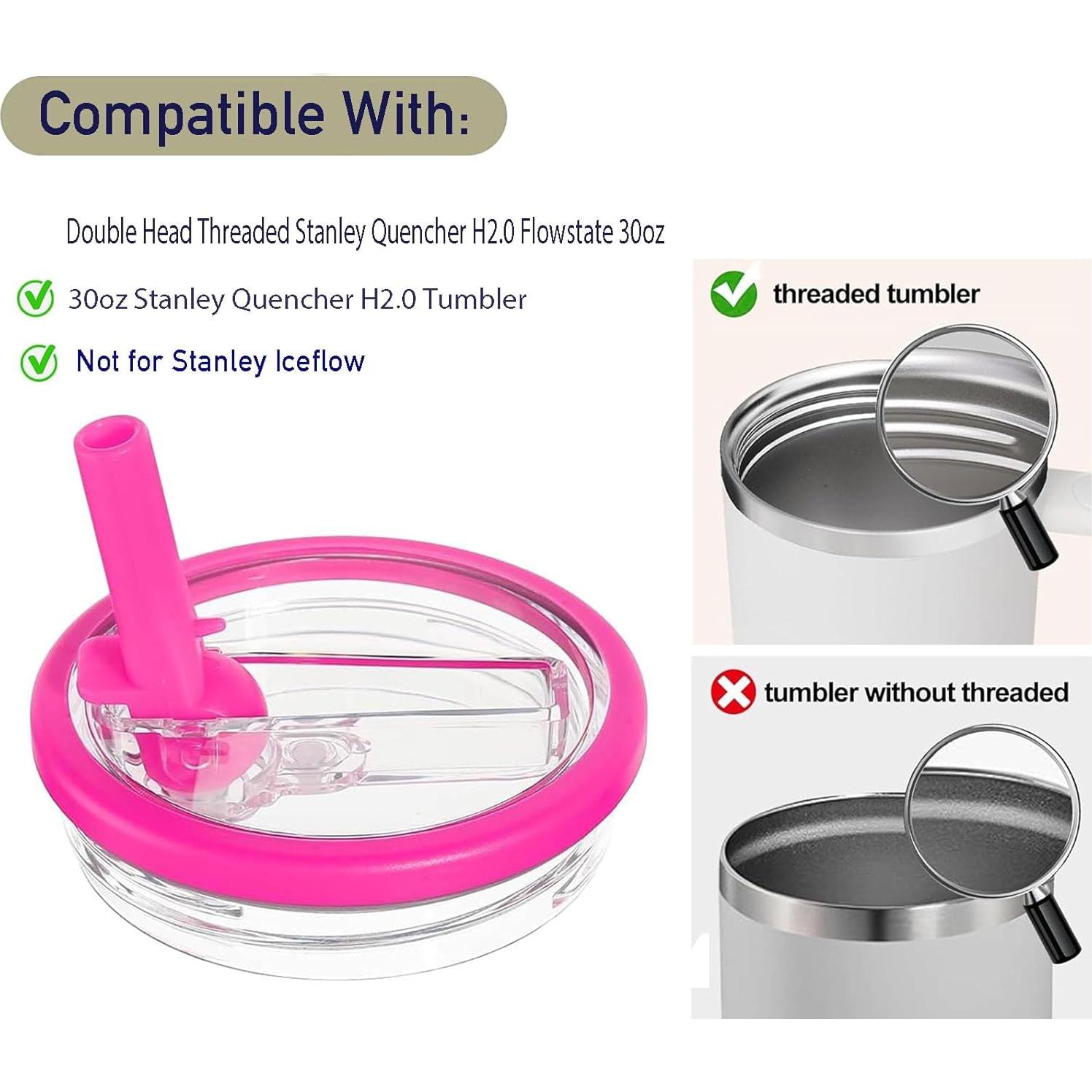 Paquete de 2 Tapas Plegables para Taza Stanley 30 oz Rojo